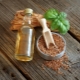 Linseed oil hair mask