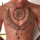 Henna drawings for men