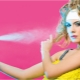Dry hairspray