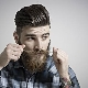 Wax for beard and mustache