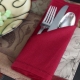 How to fold a cutlery napkin?