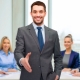 Who should be the first to say hello according to the rules of etiquette?