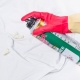 How to clean mounting foam from clothes?